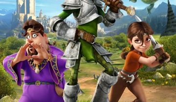 Póster Justin y la espada del valor (2012)