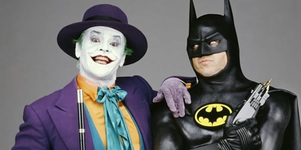 Batman y Jocker - Tim Burton