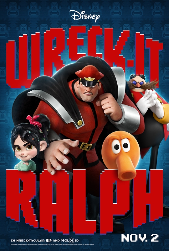 Poster de Rompe Ralph versión USA