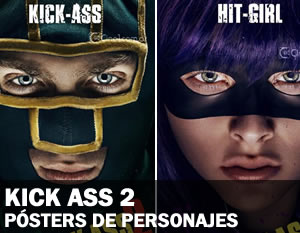 Kick Ass 2: Pósters de personajes