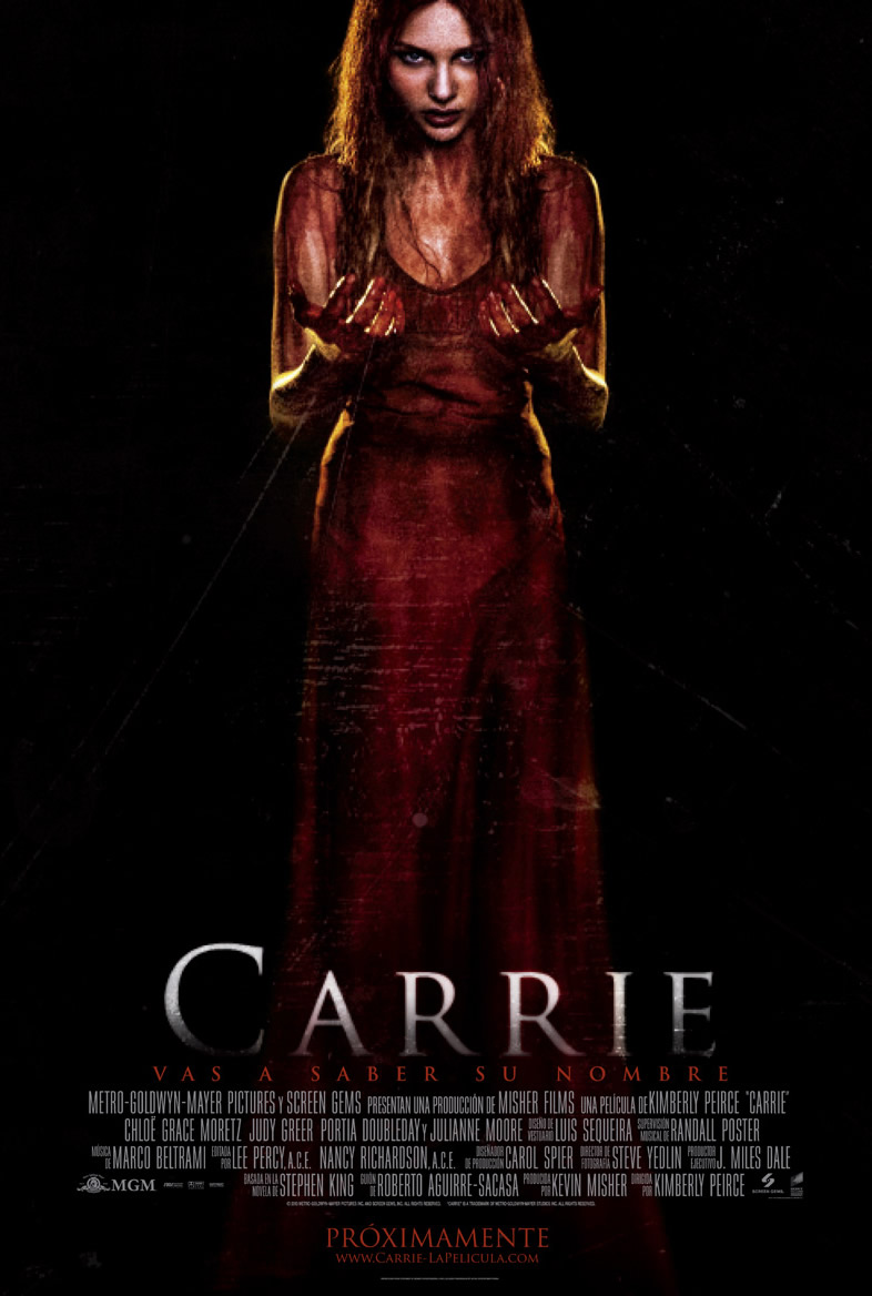 Póster en Español de Carrie