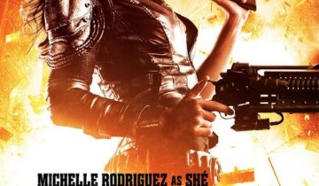 Súper póster de Michelle Rodriguez en Machete Kills