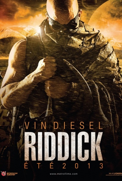 Nuevo banner póster de Riddick