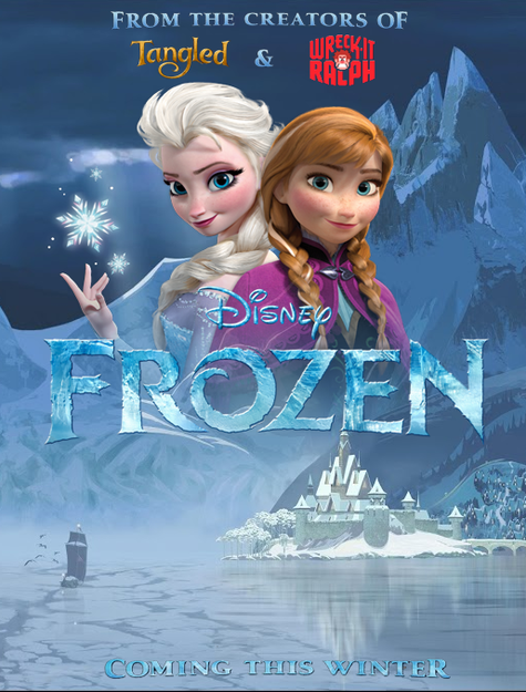 Nueve pósters de los personajes de FROZEN, el Reino del Hielo