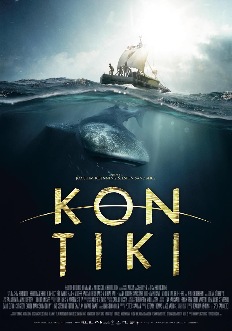 Estrenos de cine: Kon-Tiki promete ser la película revelación del año