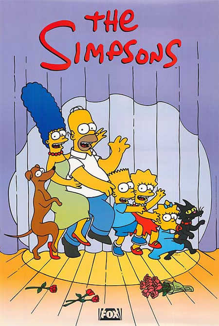 Póster de Los Simpsons