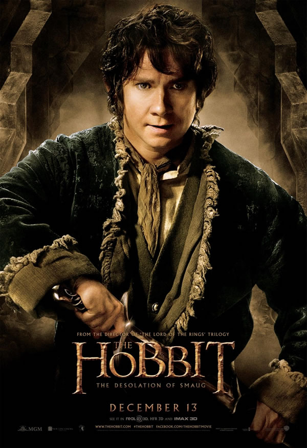 Bilbo Bolsón - El Hobbit: La desolación de Smaug - Pósters