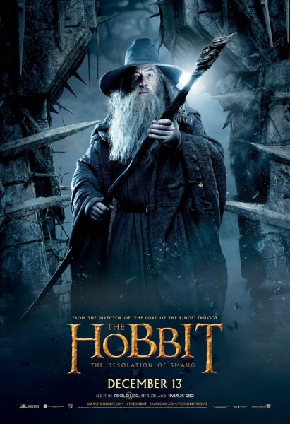 poster hobbit smaug 2