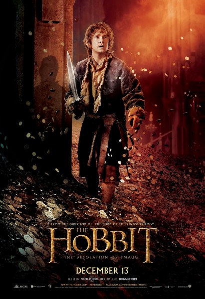 póster hobbit smaug 1