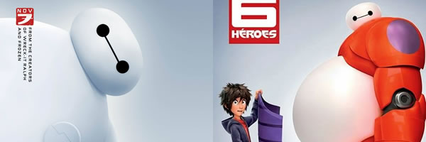 6 Héroes: Dos nuevos pósters de la adaptación Disney del cómic Marvel