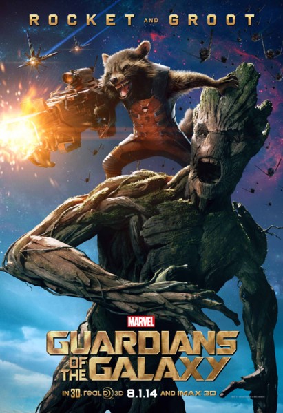 guardianes galaxia poster