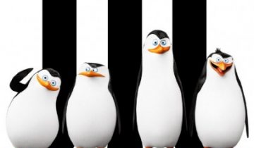 pinguinos madacasgar poster
