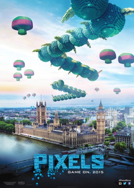pixel poster centipede
