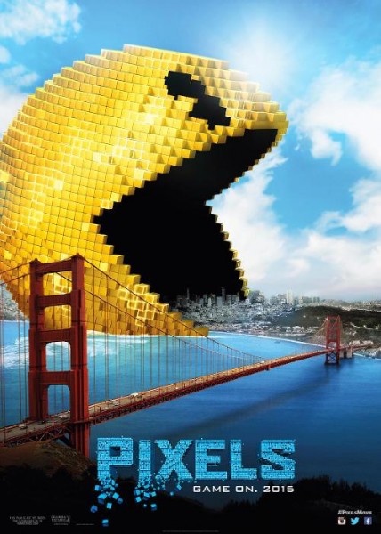 pixel poster pac man