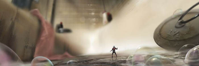 Ant-Man: nuevas imágenes y arte conceptual del Hombre Hormiga Marvel