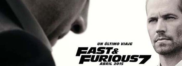 A Todo Gas 7 (Furious 7): Paul Walker protagoniza el nuevo póster