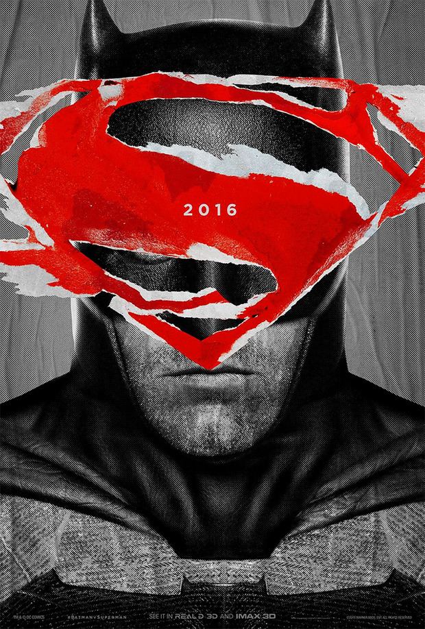 batman superman poster