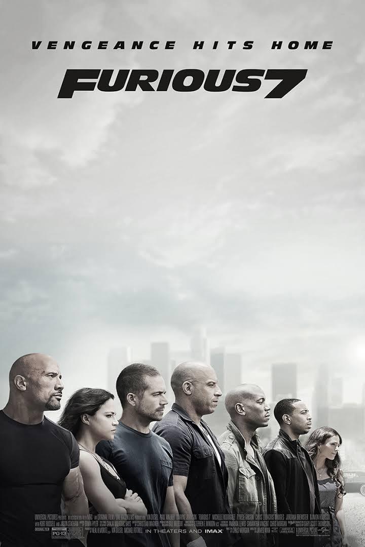 furious 7 poster