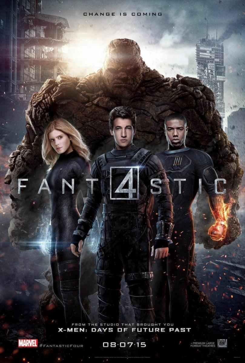 cuatro fantasticos poster