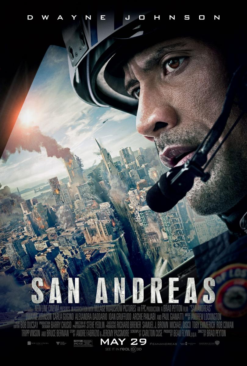 san andreas poster