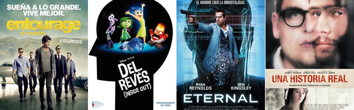 Estrenos de la semana en Cines de España – 17 de Julio – Del Revés