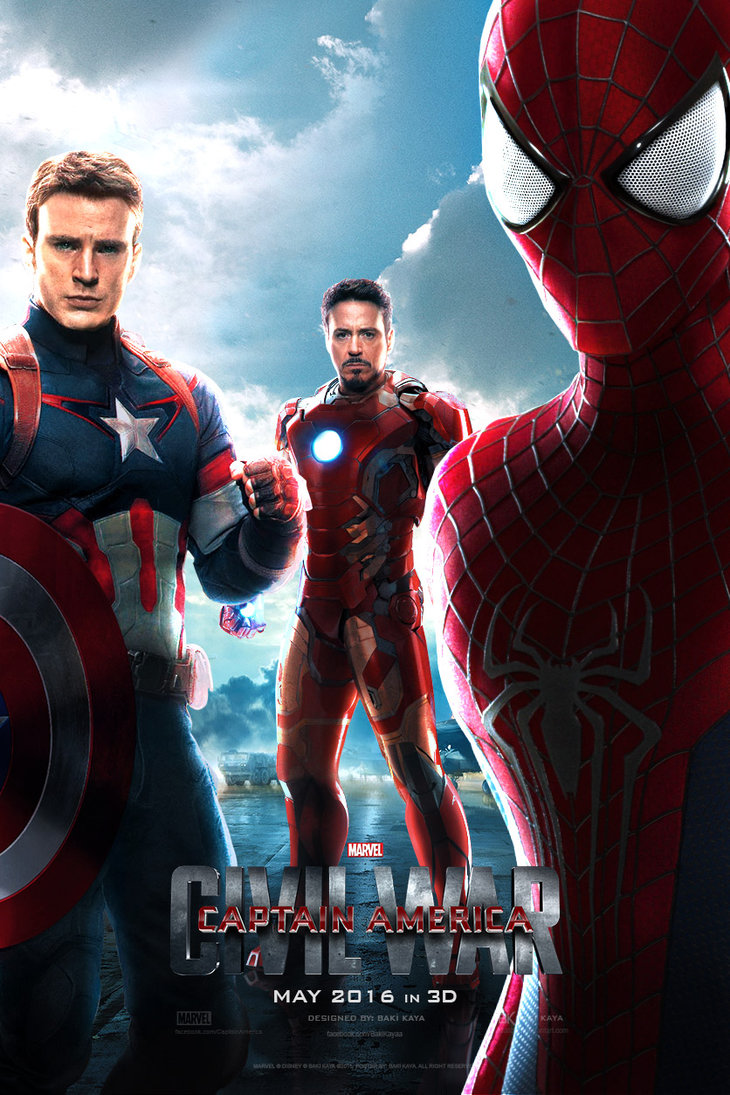 capitan america civil war poster