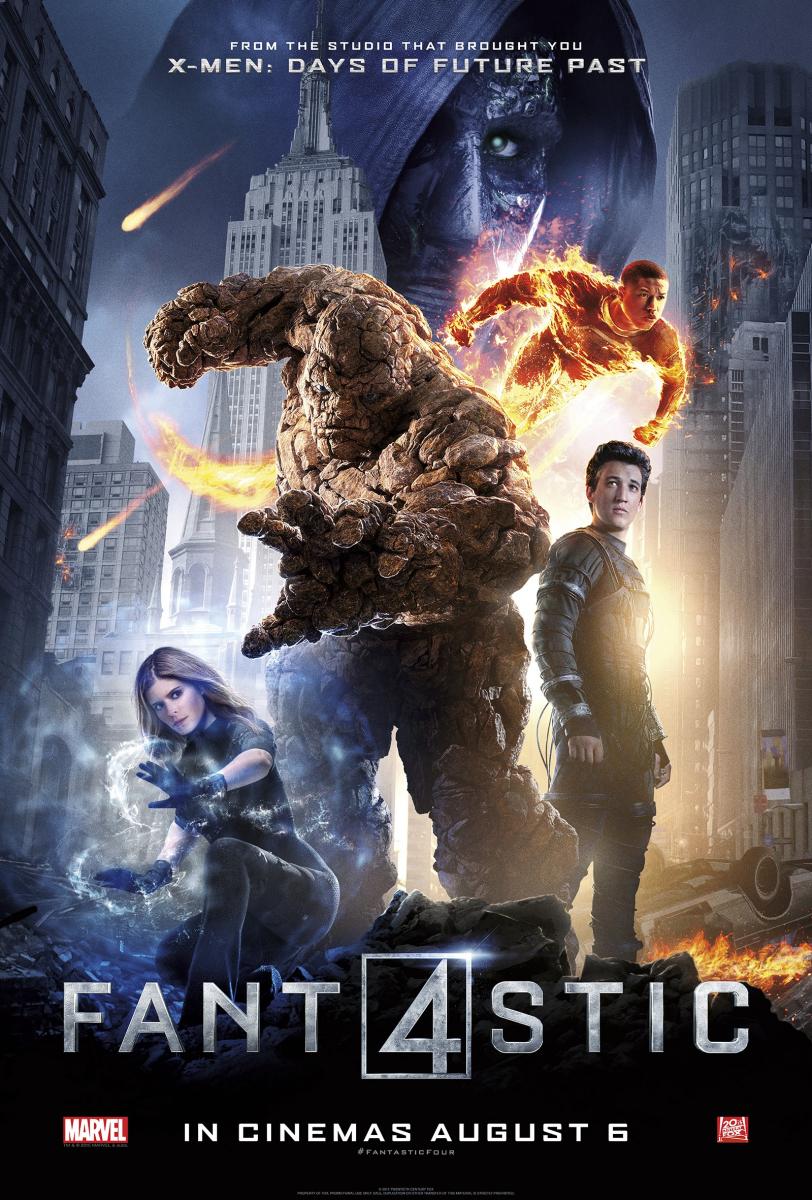 cuatro fantasticos poster