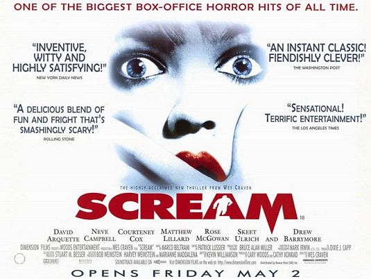 Scream, la tercera reinvención del género de terror de Wes Craven