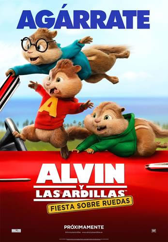 Nuevo tráiler de Alvin y las ardillas 4: Fiesta sobre ruedas