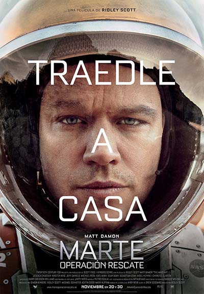 Marte (The Martian) a por el record de Gravity