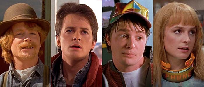 Michael J. Fox interpretó varios papeles en Regreso al futuro 3