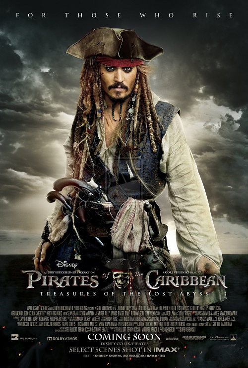 piratas caribe poster