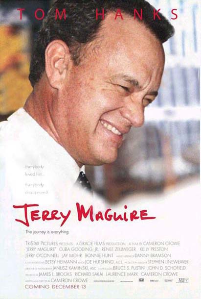 Tom Hanks rechazó el papel de Jerry Maguire