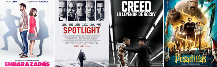 Creed y Spotlight, estrenos destacados de la semana en cines