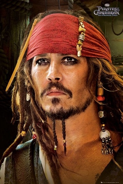 piratas caribe poster