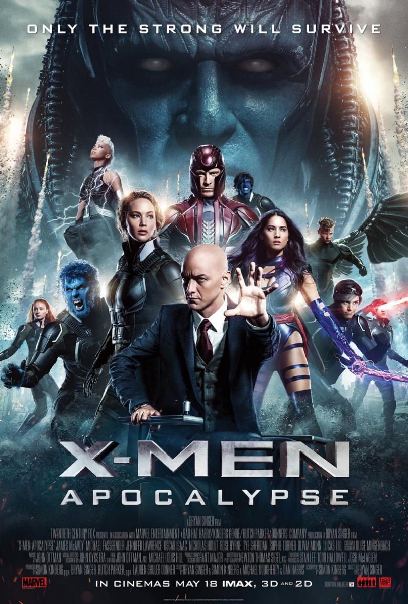 xmen apocalipsis poster