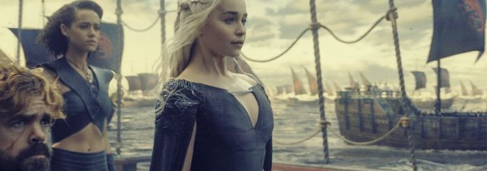 Daenerys cruza el Mar Angosto.