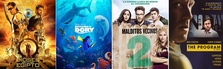 Estrenos de la semana en cines de España – 22 - 24 Junio 2016