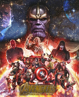 vengadores infinity war poster
