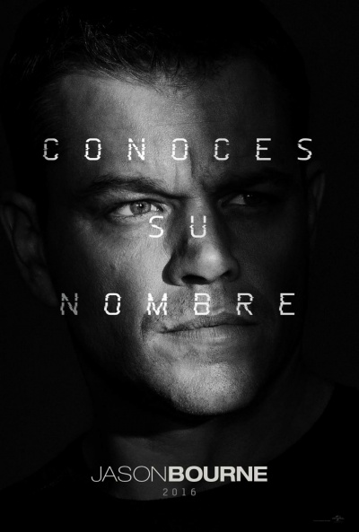 Jason Bourne nº 1 en la taquilla española