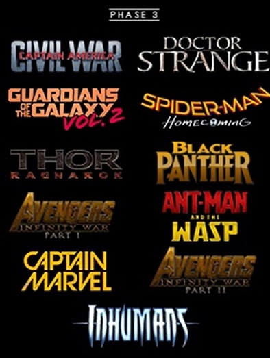 futuras peliculas marvel