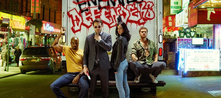 Los Defensores: primeras imágenes con Daredevil, Jessica Jones y la villana