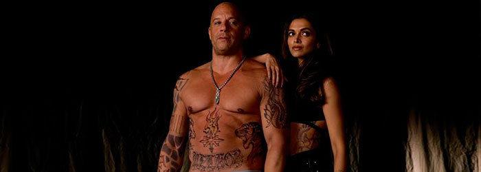 Vin Diesel con Deepika Padukone en 'xXx: Reactivated'