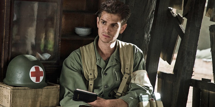 andrew garfield candidato al oscar por Hasta el último hombre