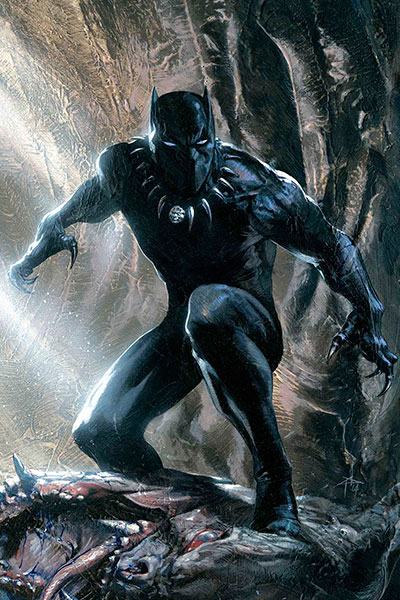 Artwork de 'Black Panther' de Marvel