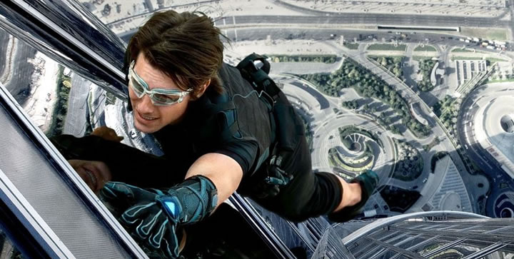 Tom Cruise, gran amante de las escenas de acción