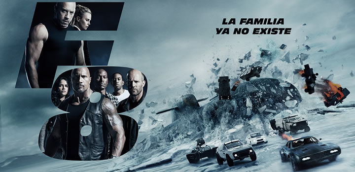 Fast & Furious 8 sigue a todo gas en la taquilla USA