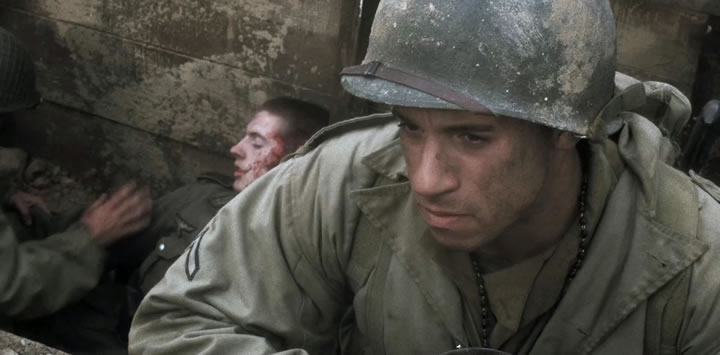 Spielberg dio a Diesel su primer gran papel en Salvar al soldado Ryan