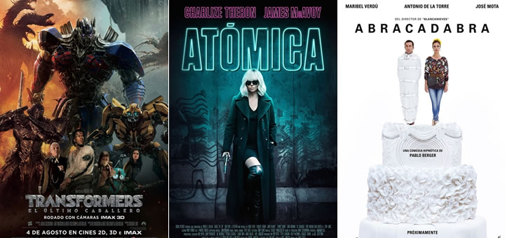 Próximos estrenos de la semana en cines – 4 de Agosto - Transformers, Atómica