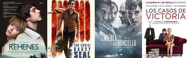 Barry Seal: El traficante y todos los estrenos de la semana del 1 de Septiembre